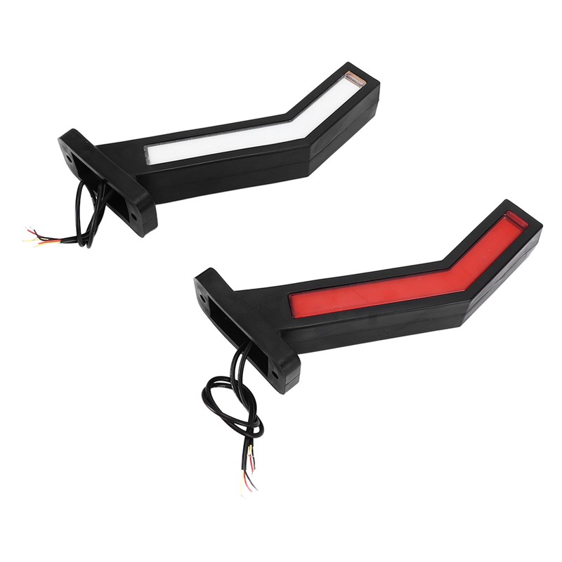 2pcs LED Side Marker Light IP67 Waterproof 12‑24V Indicator Lamp