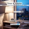 Offgridtec Smarte 3-Fach Steckdosenleiste mit Smart Life- oder Tuya-App 1,8m