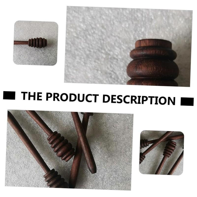 CIYODO Honey Dipper Stick Compact Honey Stirrer for Mixing Syrup