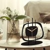 muyika Desk Clock for Living Room, Desk Clock for Office,