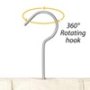 Nicoone Clothes Peg Bag with Hooks, Peg Bag for Washing