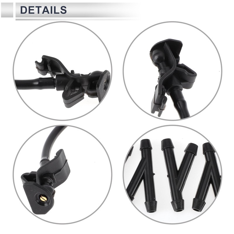 RATCHROLL Windshield Washer Nozzle for Ford Explorer 2011-2015 Front W/