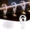 Brightown 100 Mini Plastic Lights Clips Banister Railing Fence Deck