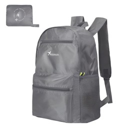 Vesaneae Foldable Waterproof Backpack, 15L Ultra Lightweight Daypack, Durable Travel Backpack for Women Men for Cycling Travelling Hiking Camping