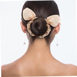 Mikinona Bowknot Elastic Hair Scrunchies Fashion Hair Bands for Women for Daily Wear Parties Performances Durable Stretchy