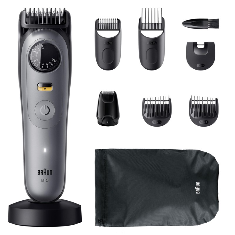 Braun Beard Trimmer Series 5, +9 Styling Tools, Ultra Sharp
