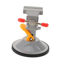Operitacx Swivel Tabletop Clamp Vise for Woodworking Portable Bench Vise Heavy Duty Clamp for Jewelry DIY Model Making Metalworking and Craft Repair Tasks