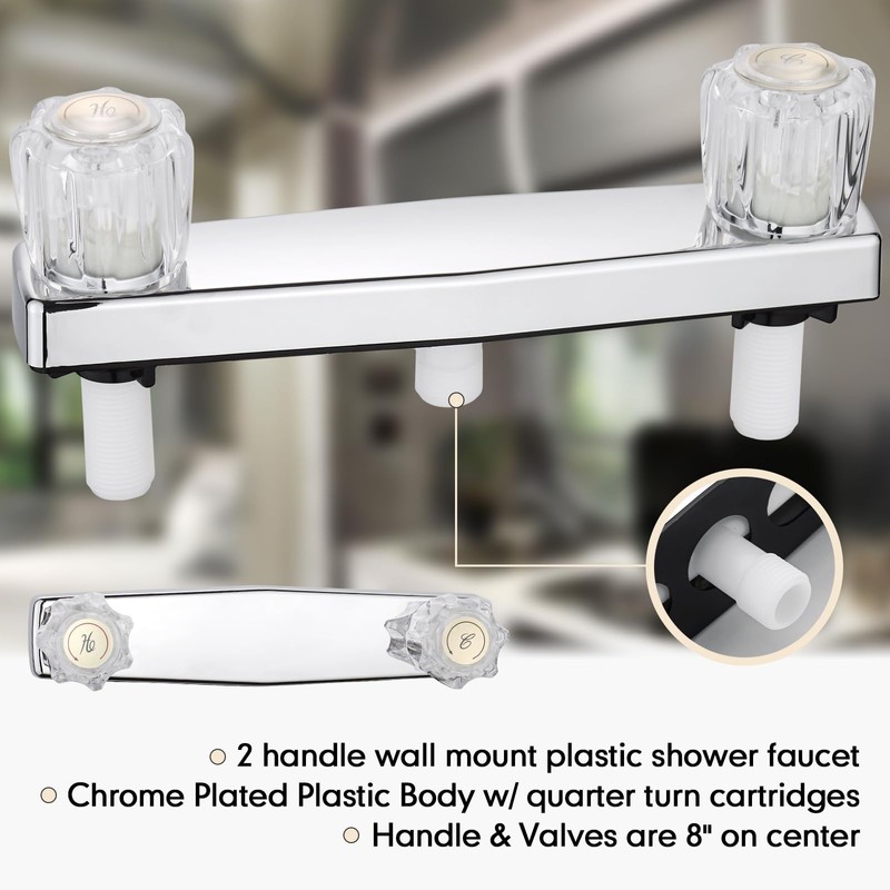 Mobile Home Shower Faucet, Rv Shower Faucet for Matco-Norca 8
