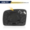 VISMIRROR Right Passenger Side Mirror Replacement Heated for Land Rover