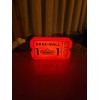 Showbiz Pizza Skee Ball Ticket LED Red Sign - Man