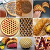 Stainless Steel Lattice Cutter and Roller - Baking Tool for