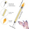 Pack of 3 Wax Pens for Rhinestones with 3 Wax
