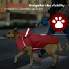 Dog Raincoat Medium,Waterproof Dog Raincoat,Reflective Dog Rain Jacket with Hoodie,Soft