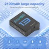 Emaks Rechargeable Battery and Charger for GoPro Hero 13 Go