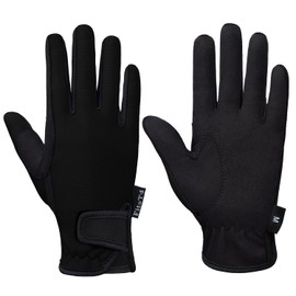 FitsT4 Sports Grip Gloves Kids Winter Riding Gloves Kids Boys 5-14 Years for Equestrian Cycling Gardening in 4 Colours