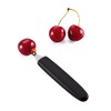 triangle Cherry Pitter - Stainless Steel - Removes Pits in