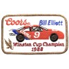 Retro Bill Elliott Patch NASCAR Racing Vintage Retro Style Winston Cup Hat