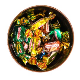 Assorted Toffee - 23 oz of Fresh Assorted Soft Delicious Individually Wrapped Vanilla Chocolate Mint Coffee Butterum Toffee