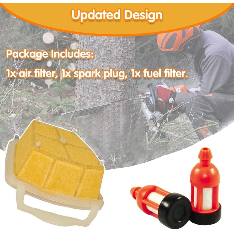 11401404401 Air Filter Tune Up Kit for Stihl MS311 MS362