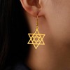 VASSAGO Star of David Earrings for Women Jewish Star with