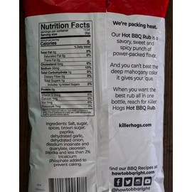 Killer Hogs BBQ Hot BBQ Rub (5 LB Bag)