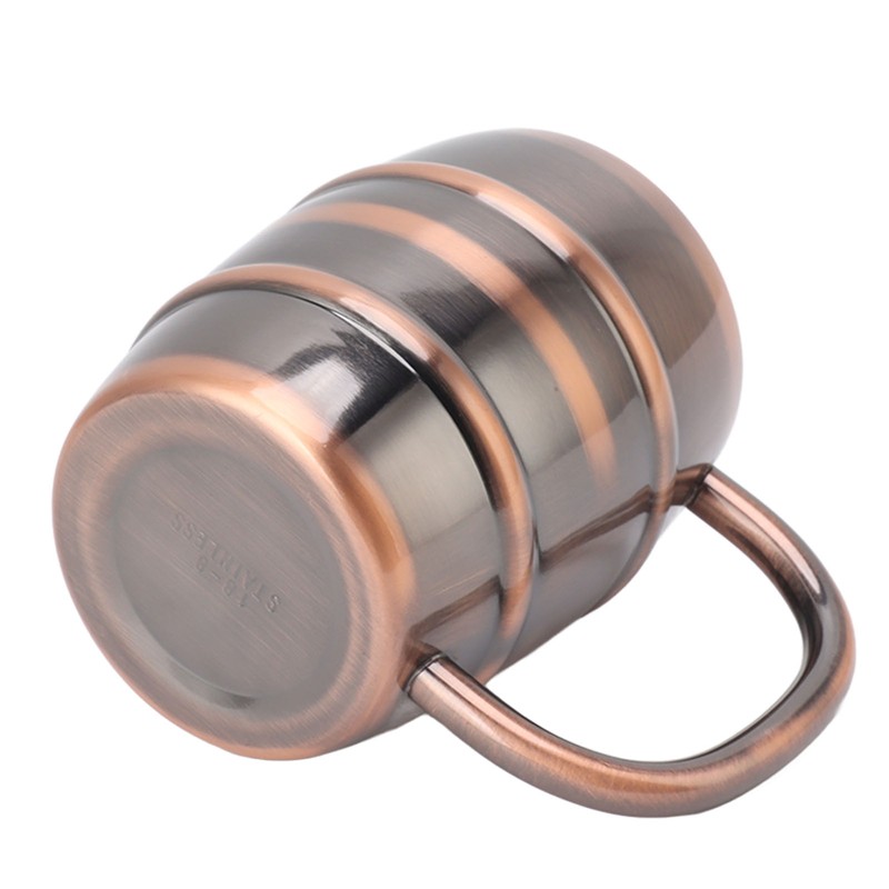 Stainless Steel Beer Mug Double Layer Insulation Multipurpose Safe Ergonomic