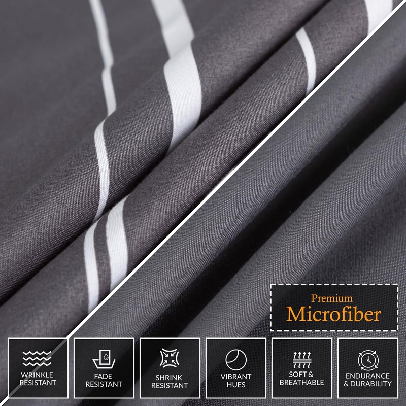 Pamposh Single Duvet Cover Set - Premium Brushed Microfiber Duvet