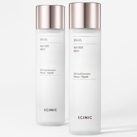 Cynic Snail Matrix Skin 150ml 2 pcs. Scented, mild to skin, moisturizing, wrinkle improvement / 싸이닉 스네일 매트릭스 스킨 150ml 2개 향기좋은 피부저자극 촉촉함 주름개선