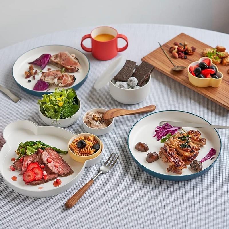 Tak JTN-0123-GY Kids Dish Bowl, Gray, Standard SS