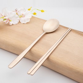 Sutami Bangjja Yugi Wide Children’s Cutlery Set 3P / 수타미 방짜유기 넓은 어린이 수저세트 3P