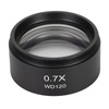 0.7X Stereo Microscope Objective Lens HD Large View Metal Auxiliary