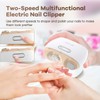 Electric Nail Clippers, Automatic Nails Blanking Sanding Polisher 2 in