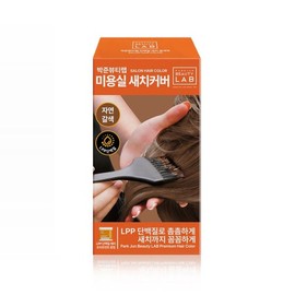 Park Jun Beauty Lab 박준뷰티랩 미용실 새치커버 염색약 자연갈색 120g Park Jun Beauty Lab Hair Salon Gray Hair Cover Dye Natural Brown 120g