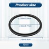 6 pcs Replacement Parts Gaskets with Lip Compatible with 600w