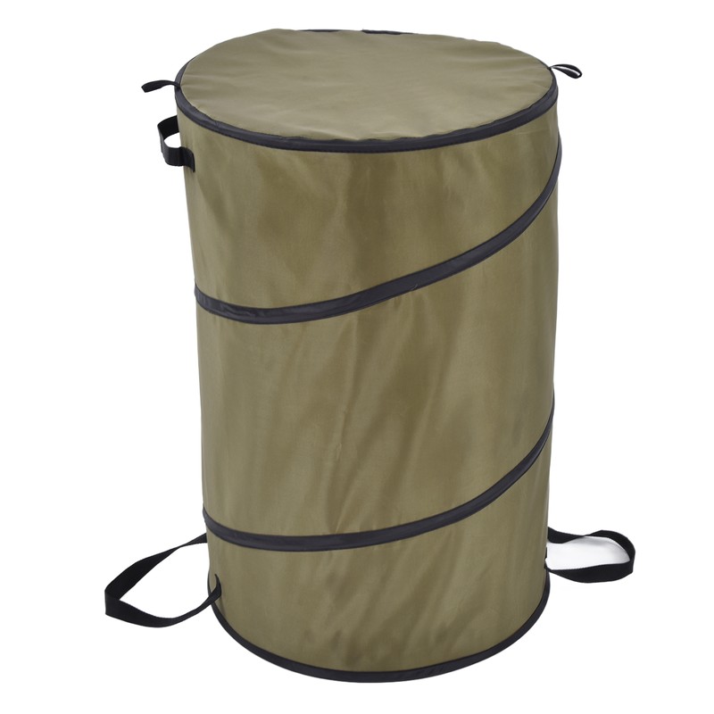 113L Collapsible Trash Can 30 Gallon Recycling Large Leaf Garbage