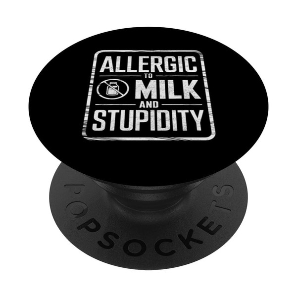 Lactose Intolerance Dairy Allergy PopSockets Adhesive PopGrip