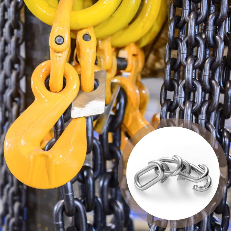 Moxweyeni 30 Pcs Chain & Fittings Repair and Lap Link,