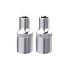 2Pcs 1/4-Inch Drive 5.5mm Shallow Socket Set, 6-Point Cr-V Chrome
