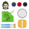 Halloween Joker Clown Make-Up Set with Green Hair Wax and