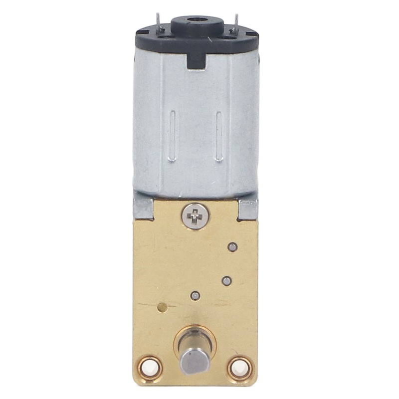 12V DC Geared Motor with Fixed Base Single Shaft Brushed