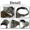 White Fang CZ296 Visor, Leopard Pattern, Sun Visor, Golf, Running,