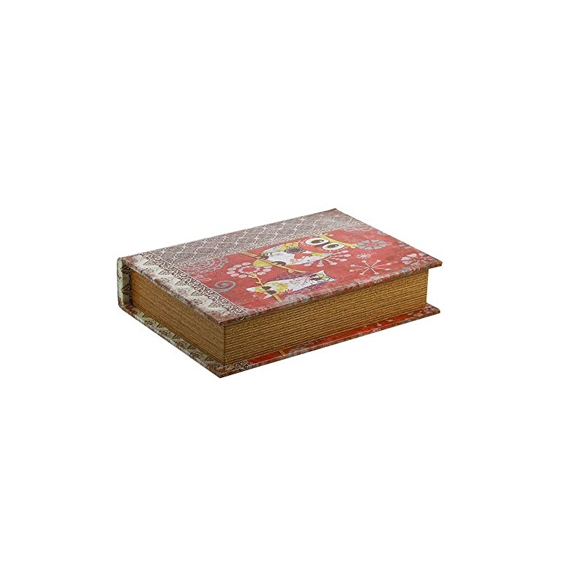 Box im Buch Look Midi: Diese Aufbewahrungs-Box im Buch-Look ist