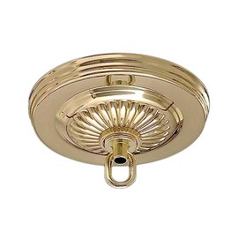 B&P Lamp® Solid Brass Canopy Kit, 5 1/4" Dia.