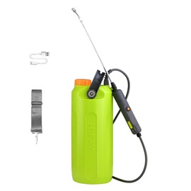 HIFAY ESX-8 2 Gallon Battery Powered Sprayer Built-in 4000mAh Rechargeable Battery, Spray 32gallons on a Single Charge,Telescopic Wand,Copper-Nickel Spray Nozzle Makes The Spray More Delicate