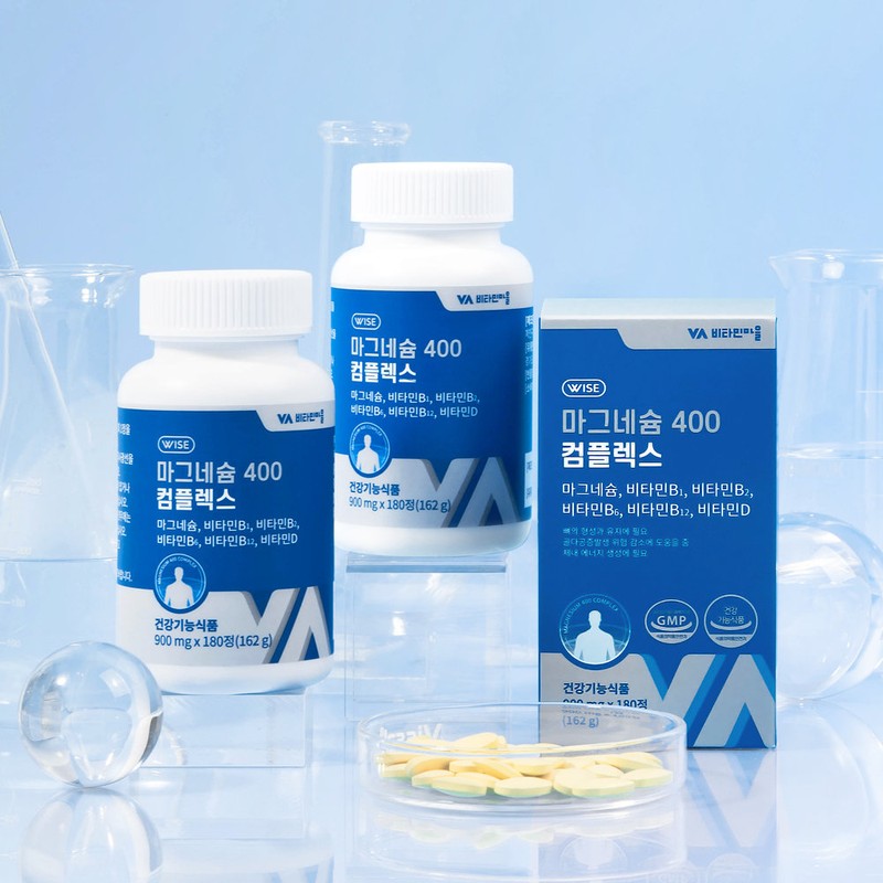 Vitamin Village [Onsale] Vitamin Village 6-functional Magnesium 400 Complex 180