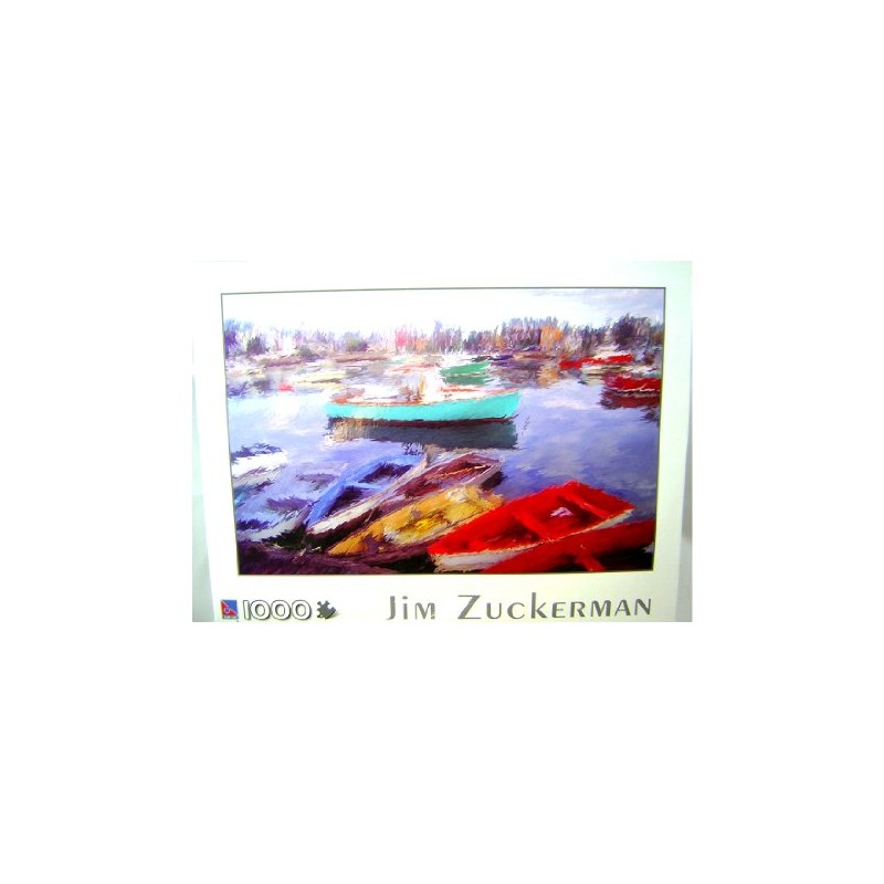 Jim Zuckerman 1000 Piece Jigsaw Puzzle: View From the Harbour
