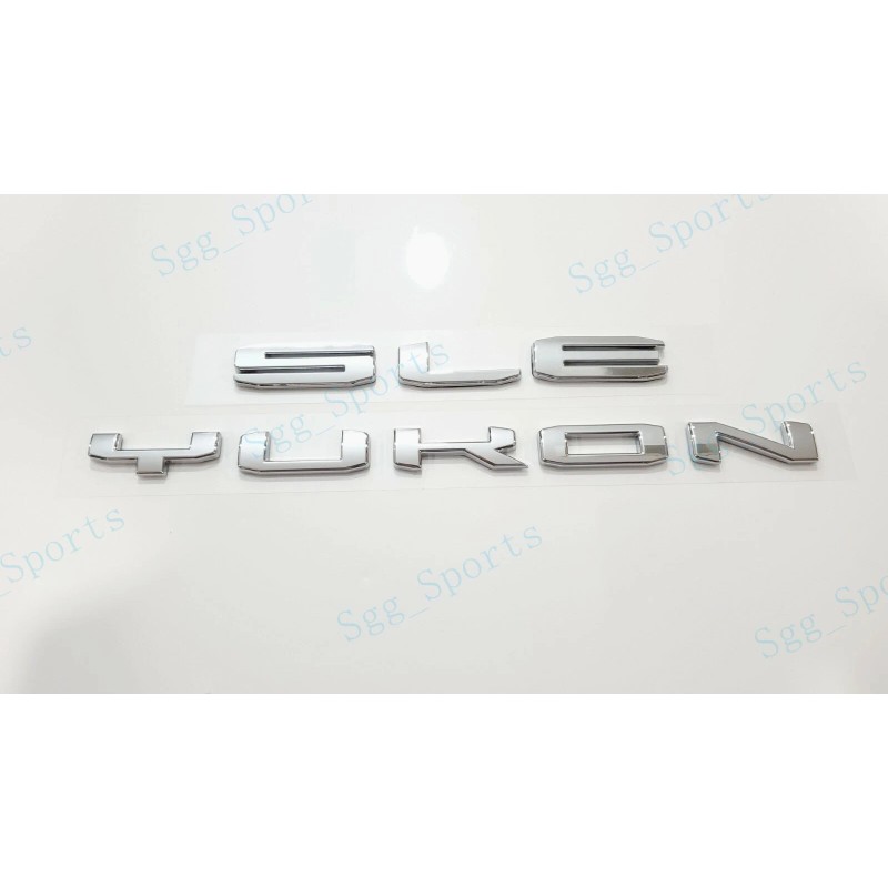 GMC 2PCS GMC 2021-2023 Yukon Yukon XL Rear Tailgate Chrome