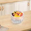 BETSO 2 Packs Ice Chilled Serving Bowl,Dips on Ice Acrylic