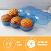 Touch Up Cup Bagel Fresh and Muffin Holder Container Storage
