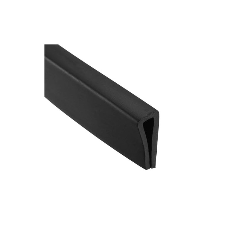 TA-VIGOR Edge Trim U Seal Black Rubber U Channel Edge